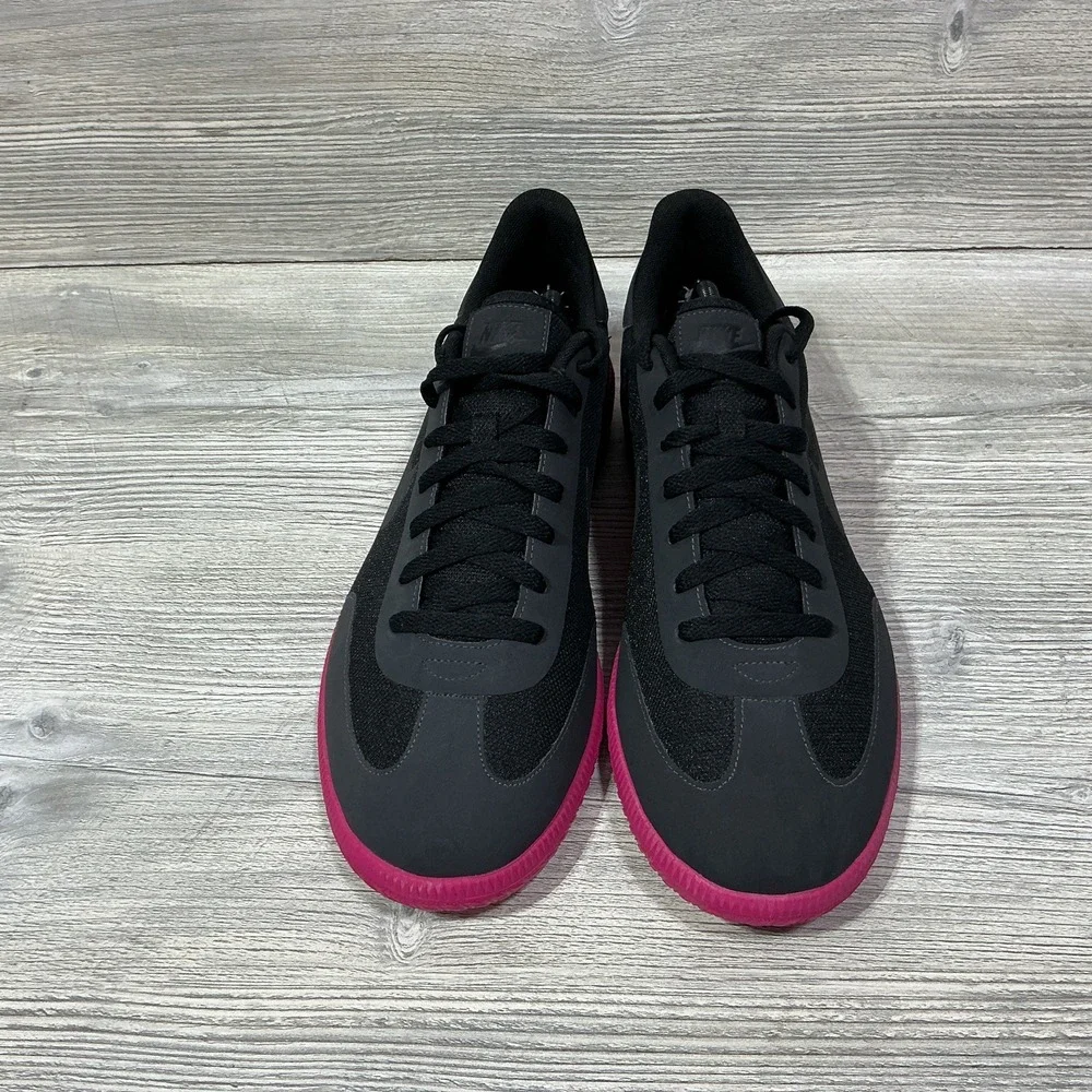 Nike Cheyenne No Sew Sneakers 2012 Black Pink Sole 555953-006 RARE Men's Size 11